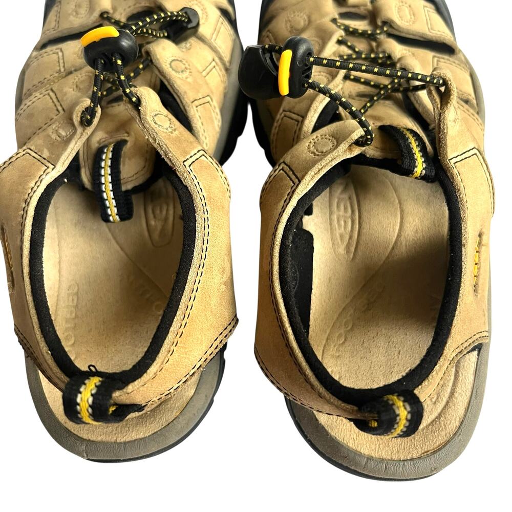 KEEN Newport H2 Leather Sandals Women’s 6 Tan Closed Toe Hiking - Picture 7 of 11